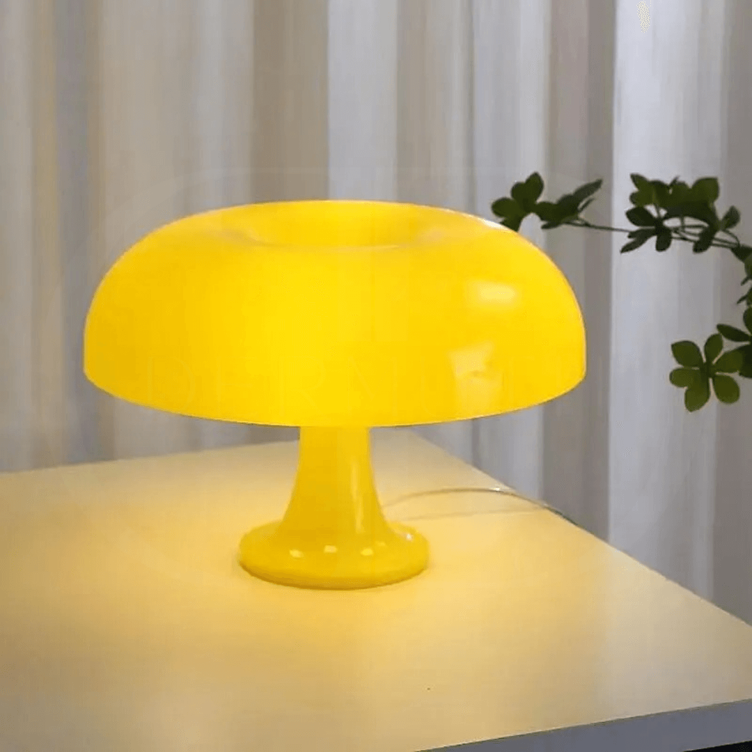 Luminária de Mesa LED Minimalista Cogumelo