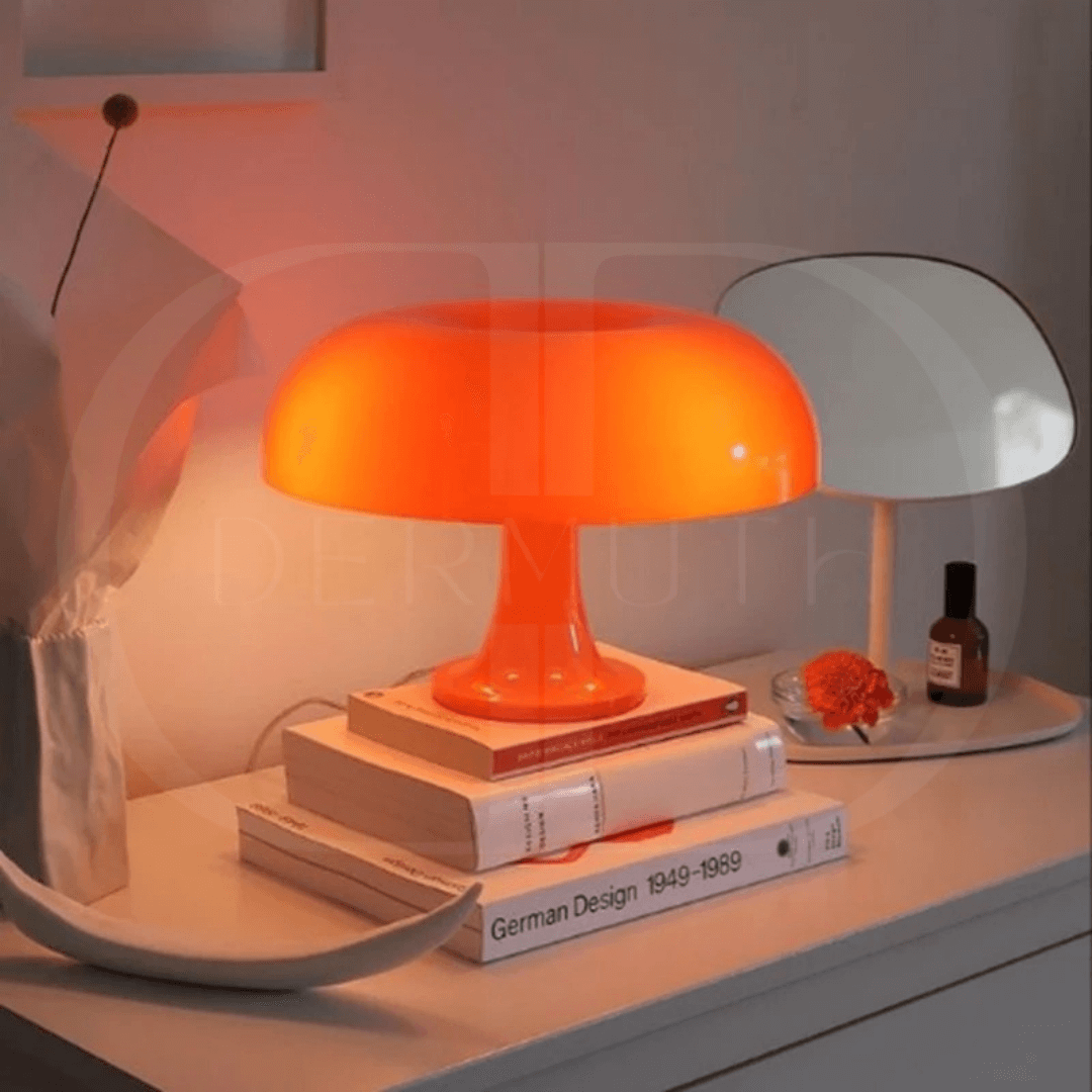 Luminária de Mesa LED Minimalista Cogumelo
