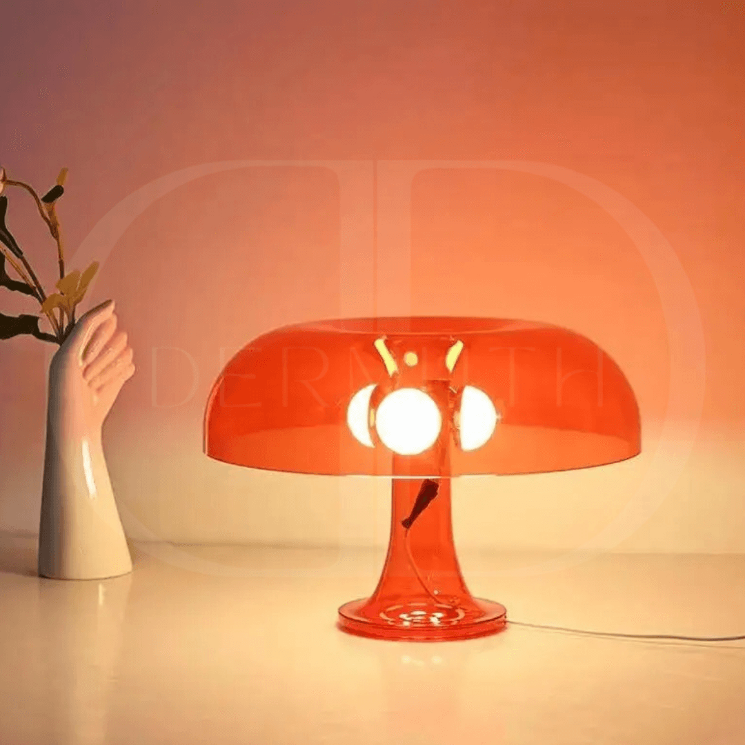 Luminária de Mesa LED Minimalista Cogumelo