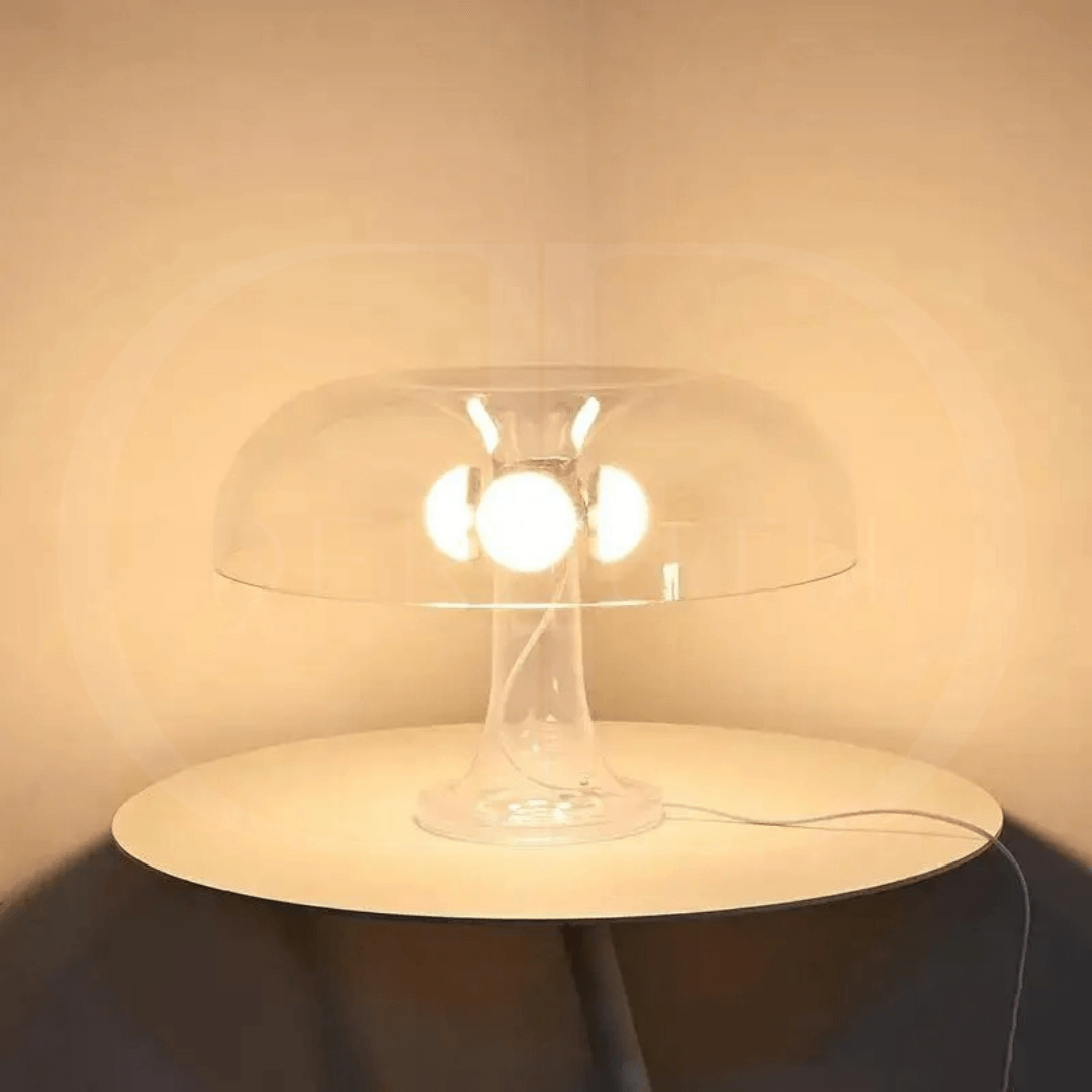Luminária de Mesa LED Minimalista Cogumelo