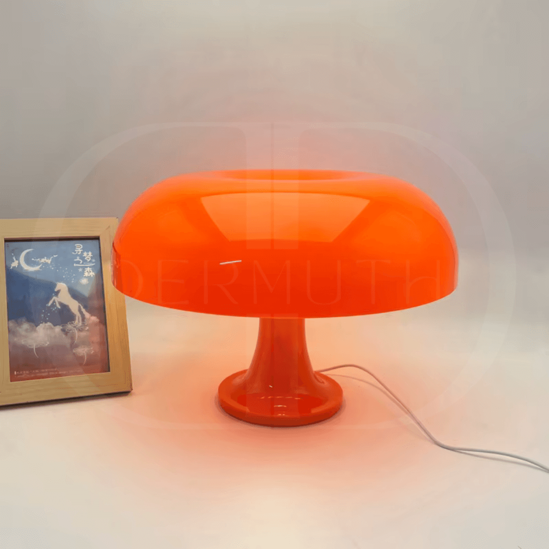 Luminária de Mesa LED Minimalista Cogumelo