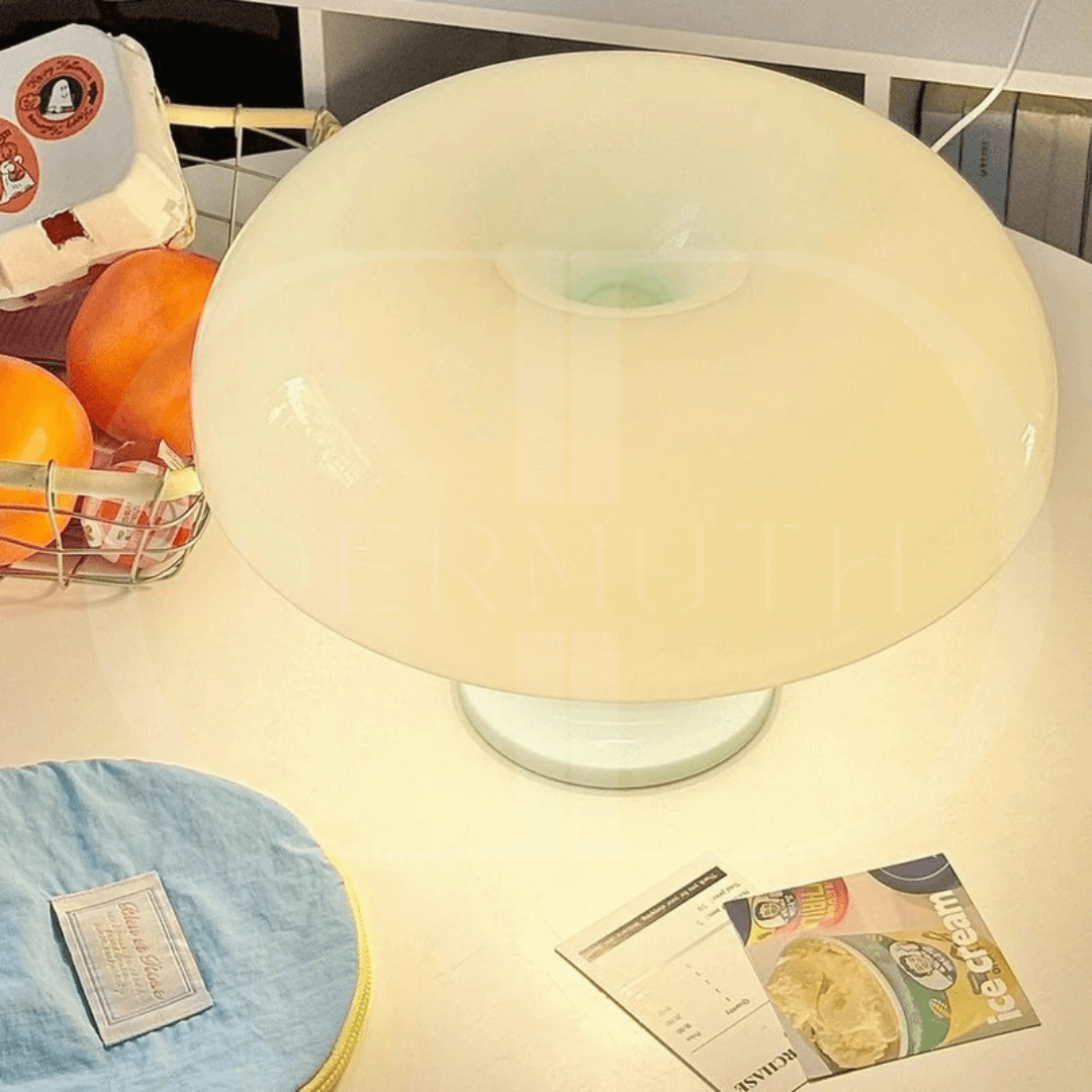 Luminária de Mesa LED Minimalista Cogumelo