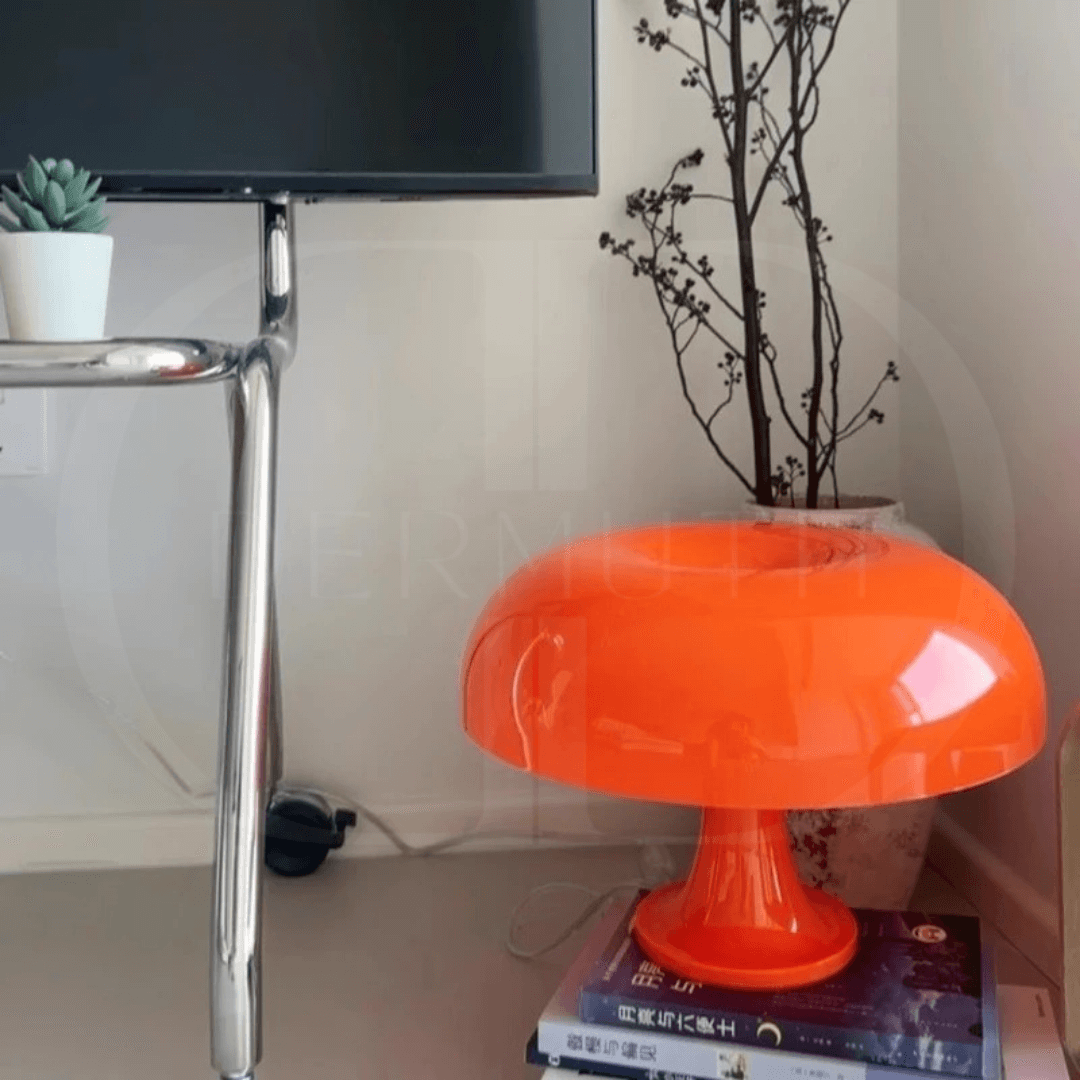 Luminária de Mesa LED Minimalista Cogumelo