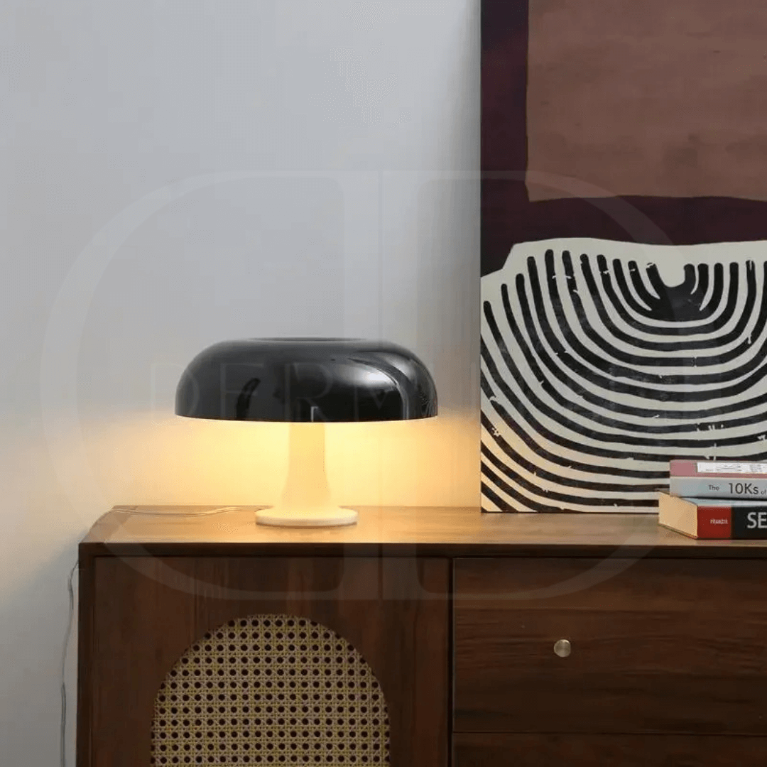 Luminária de Mesa LED Minimalista Cogumelo