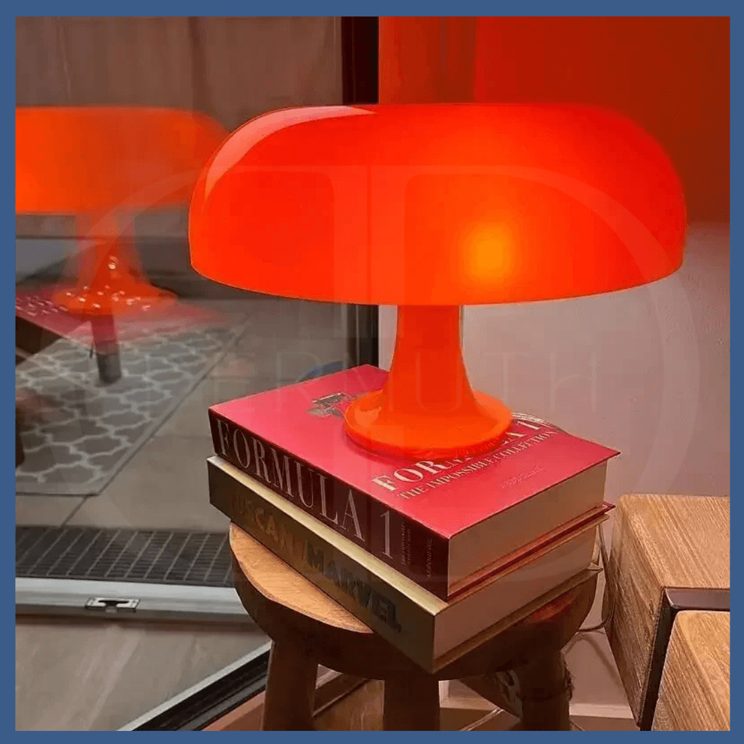 Luminária de Mesa LED Minimalista Cogumelo