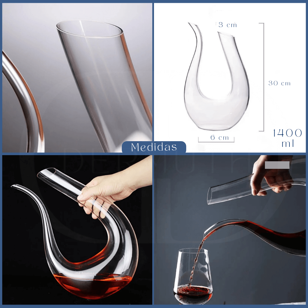 Decanter de Cristal Luxo