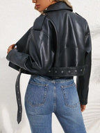 Jaqueta Feminina em Couro Premium SL084