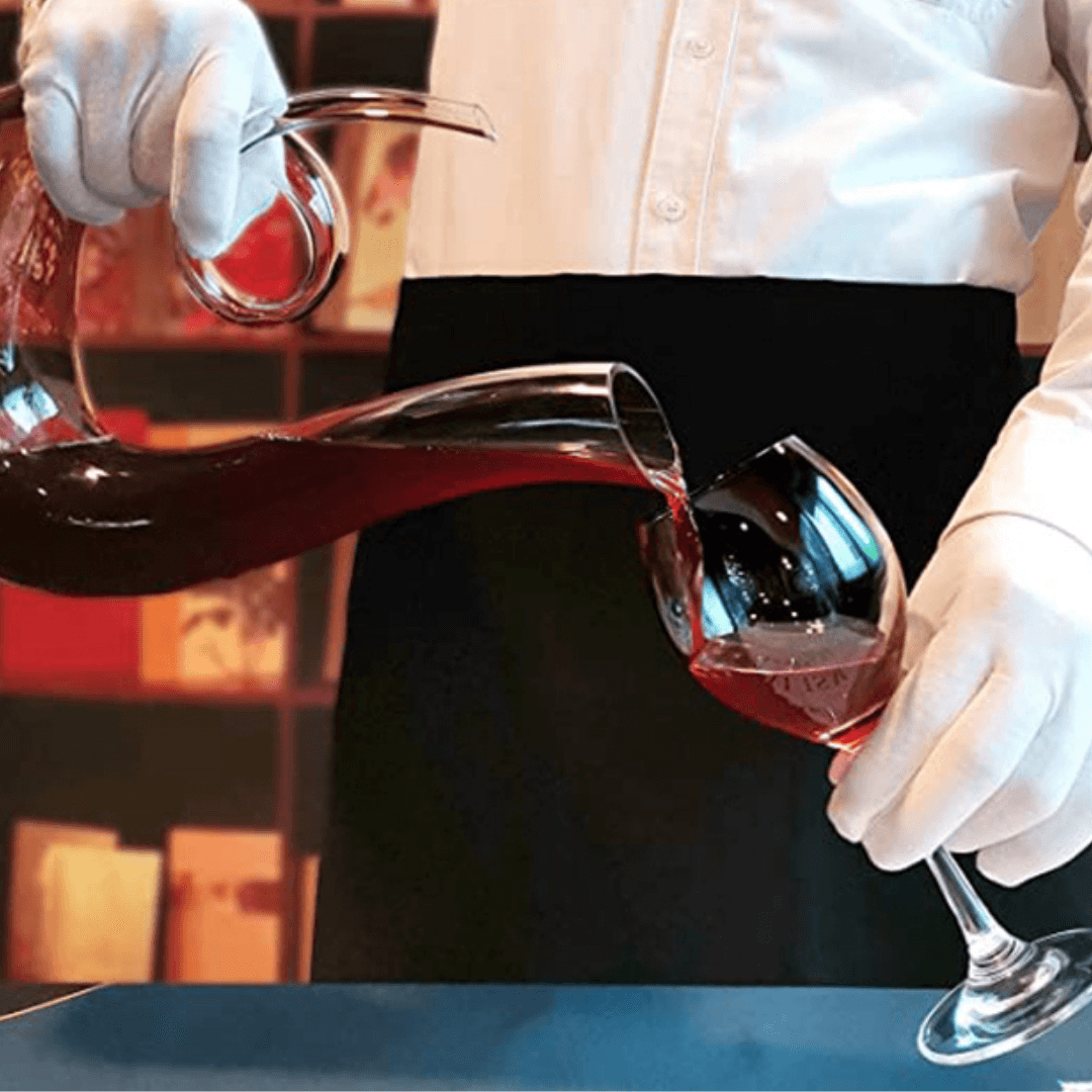 Decanter De Vinho Swan – Design Espiral Criativo Dermuth Decorações