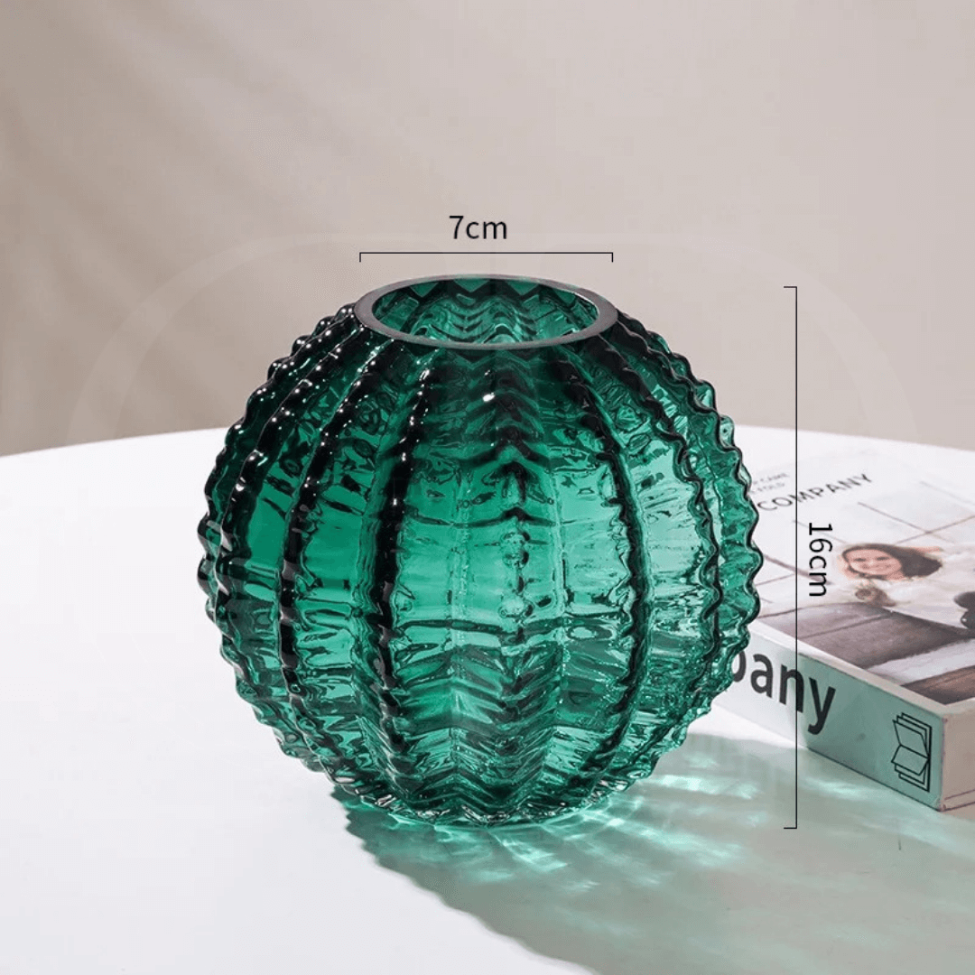 Vaso Decorativo Cristal - Modelo Cacto