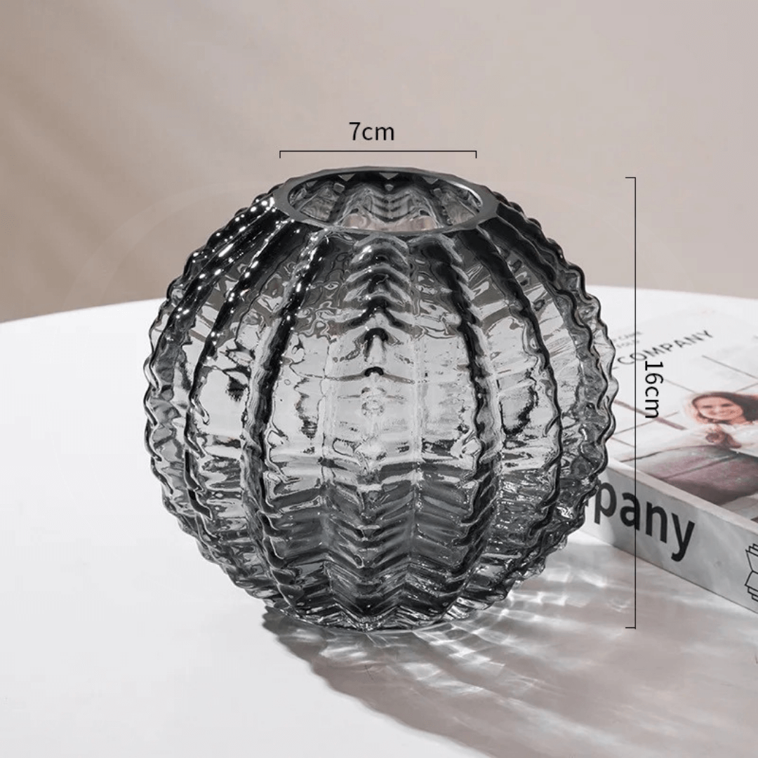 Vaso Decorativo Cristal - Modelo Cacto