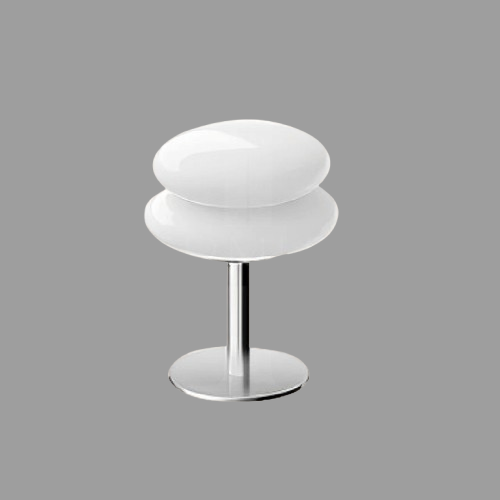 Luminária de Mesa de Vidro Macaron