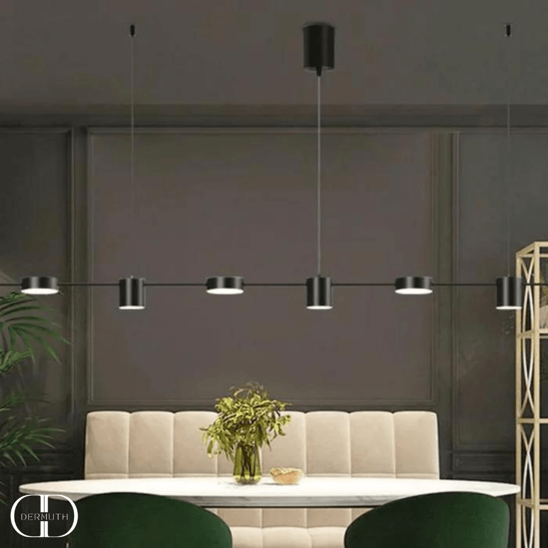 Lustre Moderno Copos em LED para Sala