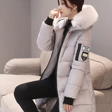 Casaco Feminino Para Inverno com Capuz e Gola Parka Elegante