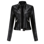 Jaqueta Feminina de Couro Itália - Design Elegante e Atemporal