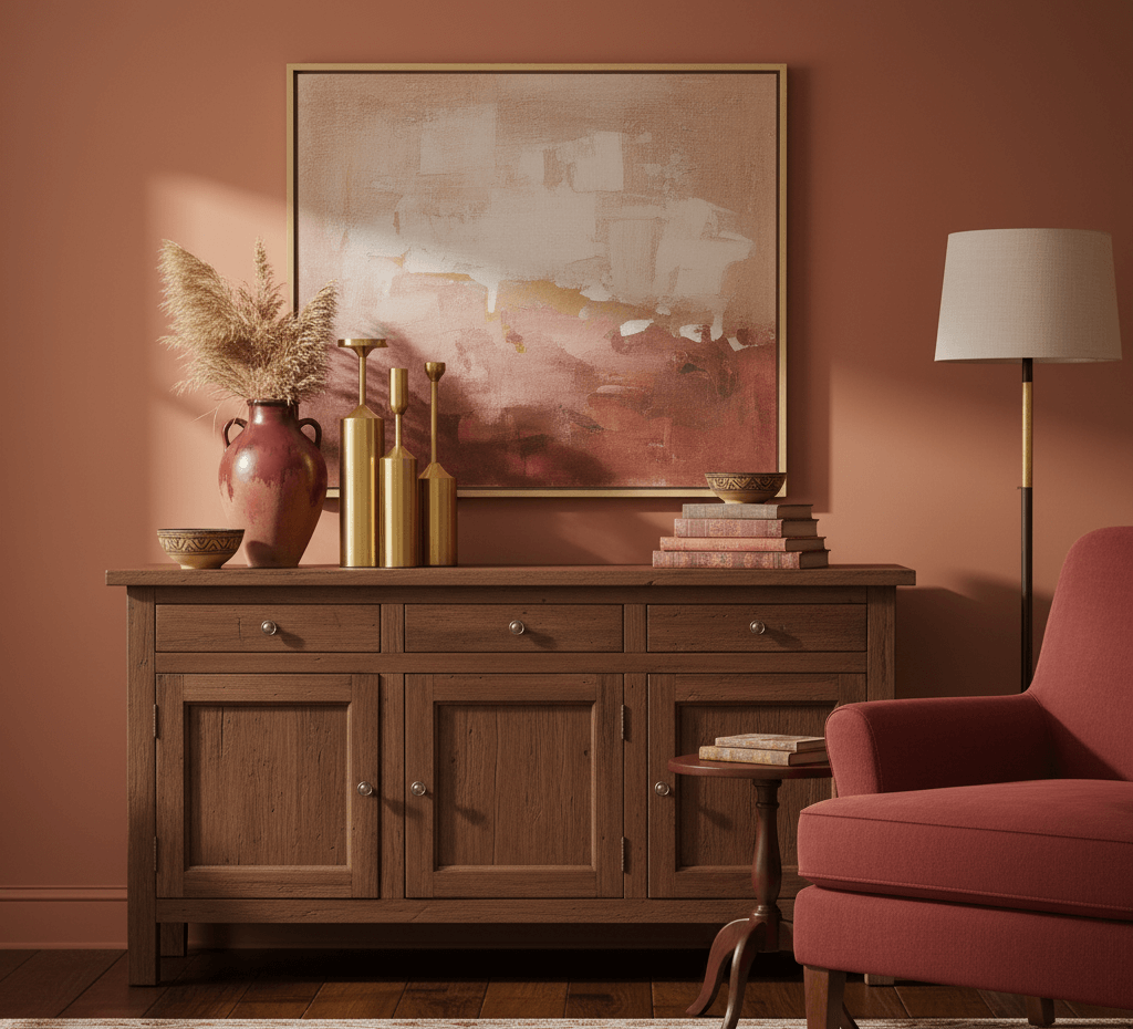 Castiçal de Metal Dourado – Roma