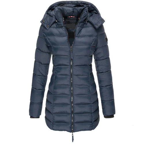 Casaco Feminino de Inverno com Capuz e Zíper - Acolhedor, Elegante e Leve - (Promoção de Inverno 2026)