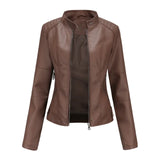 Jaqueta Feminina de Couro - Modern Sellina
