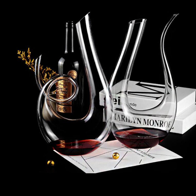 Decanter De Vinho Swan – Design Espiral Criativo Dermuth Decorações