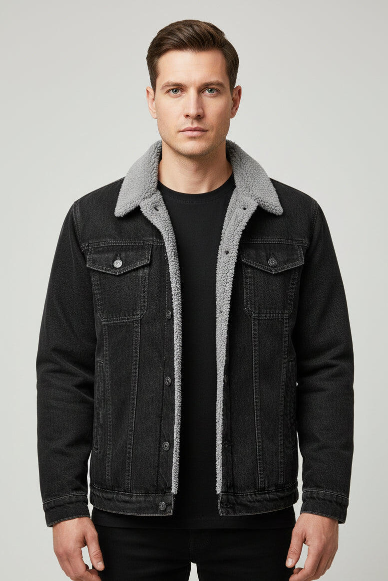 Jaqueta Masculina Jeans com Forro