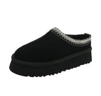 Bota Feminina Curta Acolchoada Plataforma Confortável - (Promoção de Inverno 2026)