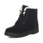 Bota Feminina Para Inverno Salto Baixo Cano Curto