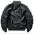 Jaqueta Masculina Bomber Estilo Retrô Oversized Design Curto – (Promoção de Inverno 2026)