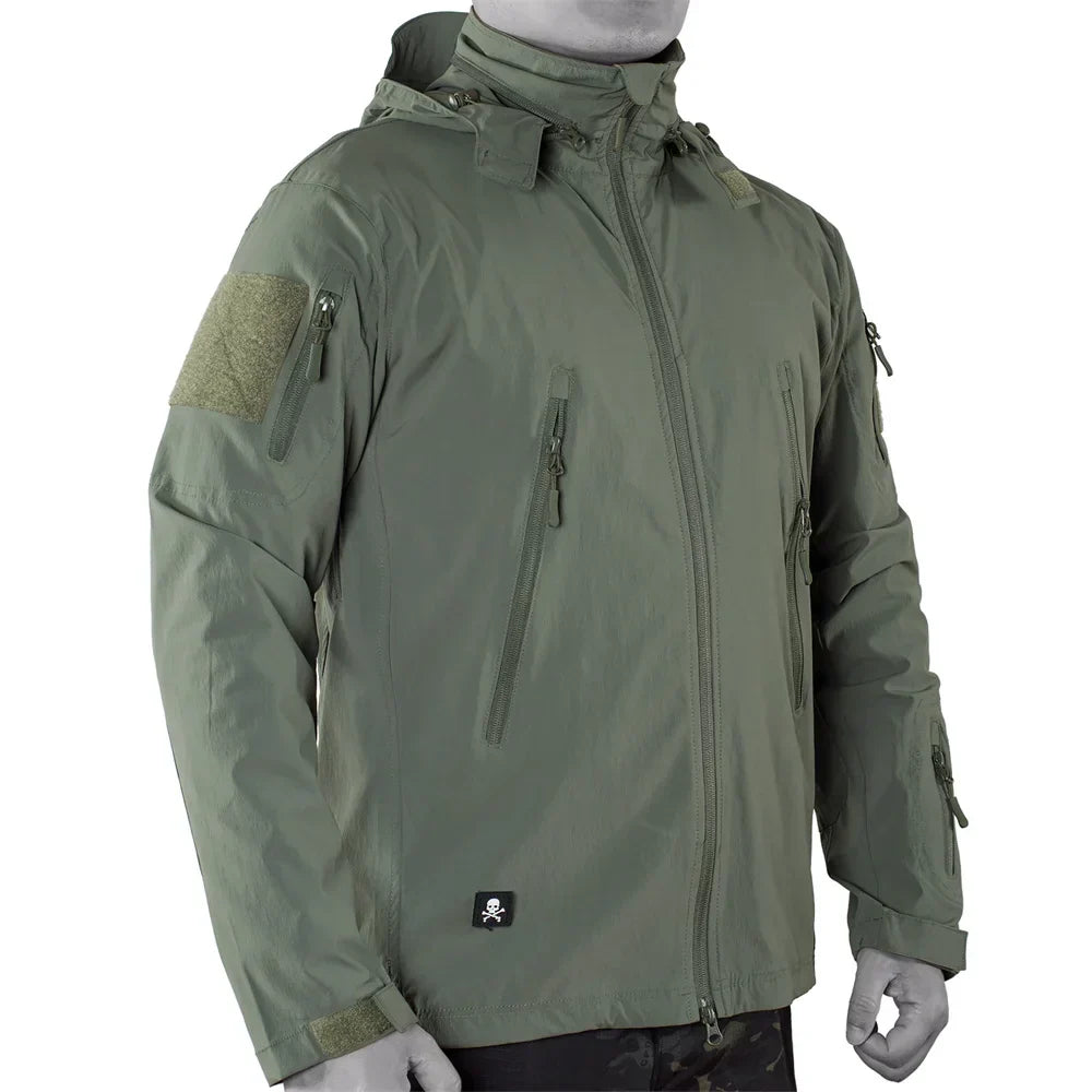 Jaqueta Masculina Tática Softshell Leve - (Promoção de Inverno 2026)