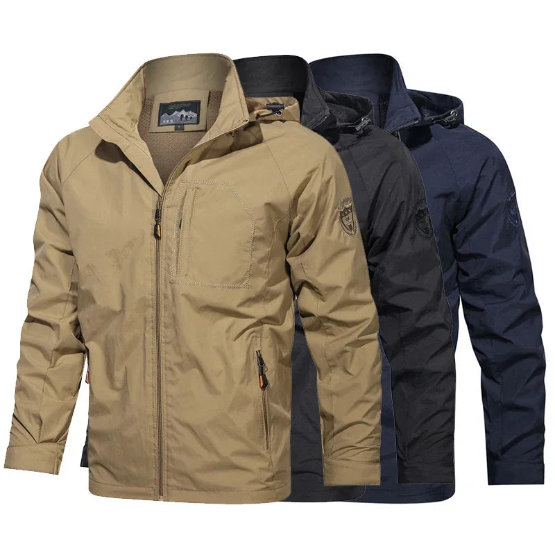 Jaqueta Tática Masculina Impermeável - (Promoção de Inverno 2026)