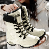 Bota de Inverno Neve de Lã Impermeável Essencial Confort