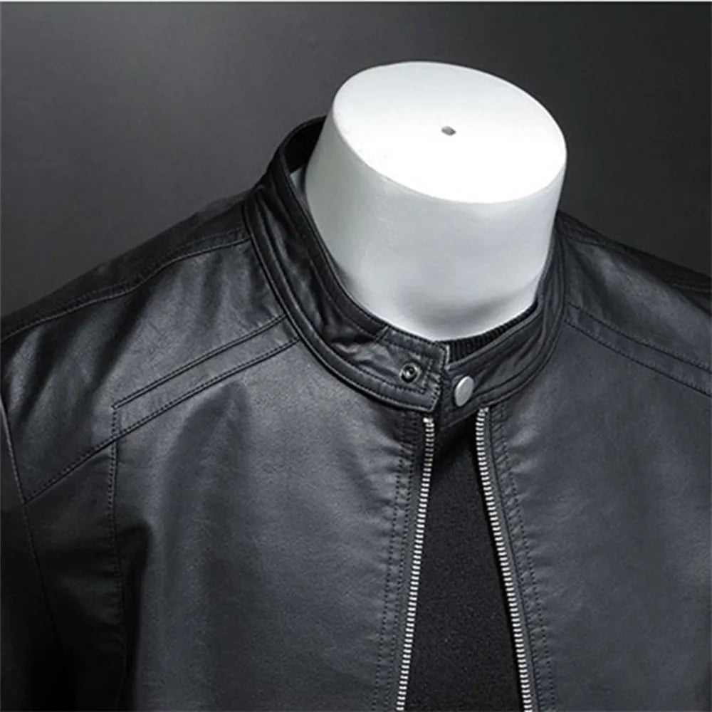 Jaqueta Masculina Gola Alta Slim - (Promoção de Inverno 2026)