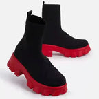 Bota Feminina com Plataforma Cano Curto (Promoção de Inverno 2026)