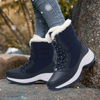Bota Feminina com Plataforma Impermeável Antiderrapante - (Promoção de Inverno 2026)