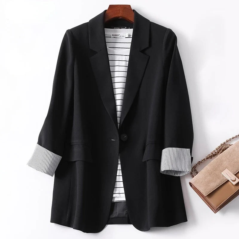 Blazer Feminino Alfaiataria Inverno
