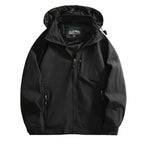 Jaqueta Masculina Impermeável com Capuz Respirável Secagem Rápida – (Promoção de Inverno 2026)