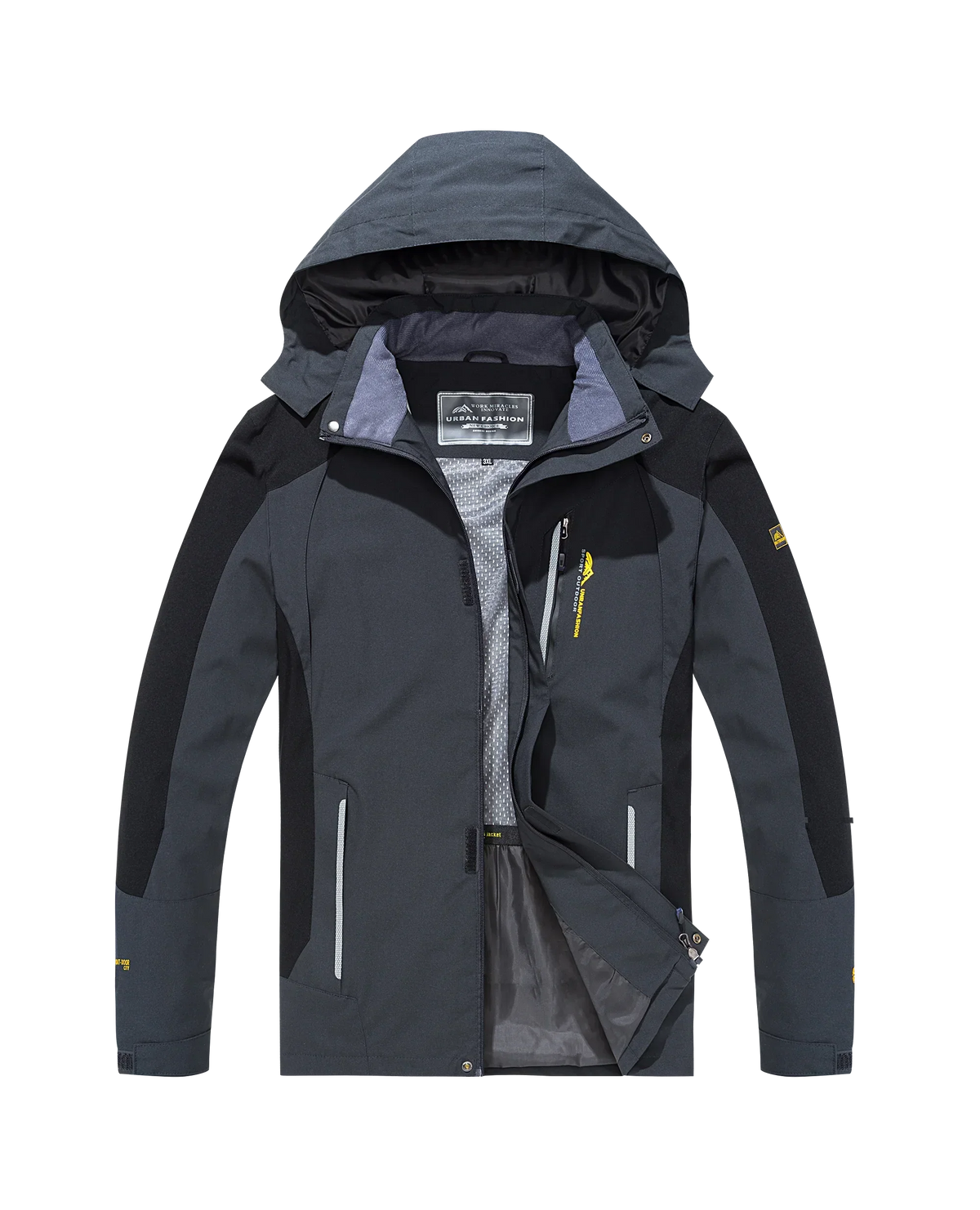 Jaqueta Masculina Impermeável para Trilha e Pesca com Proteção Contra Vento - (Promoção de Inverno 2026)