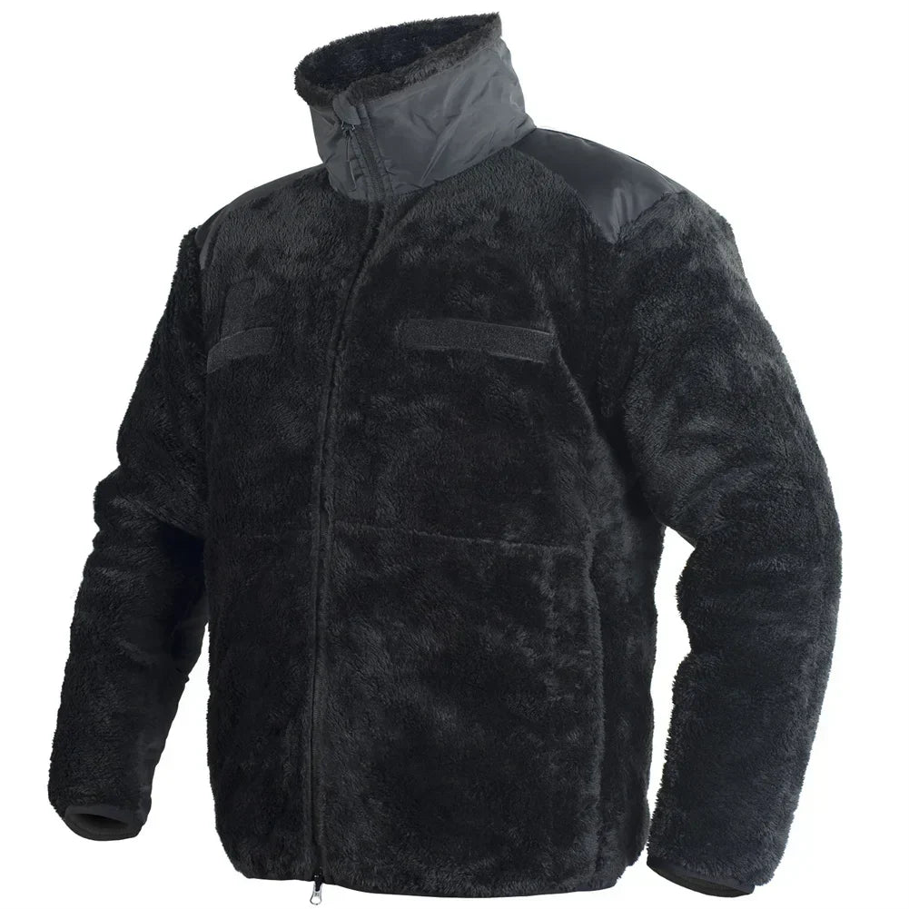 Jaqueta Masculina Tática de Inverno com Forro Térmico Fleece