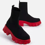 Bota Feminina com Plataforma Cano Curto (Promoção de Inverno 2026)
