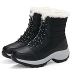 Bota Feminina com Plataforma Impermeável Antiderrapante - (Promoção de Inverno 2026)