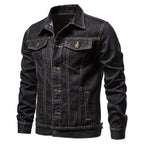 Jaqueta Jeans Masculina Slim Casual