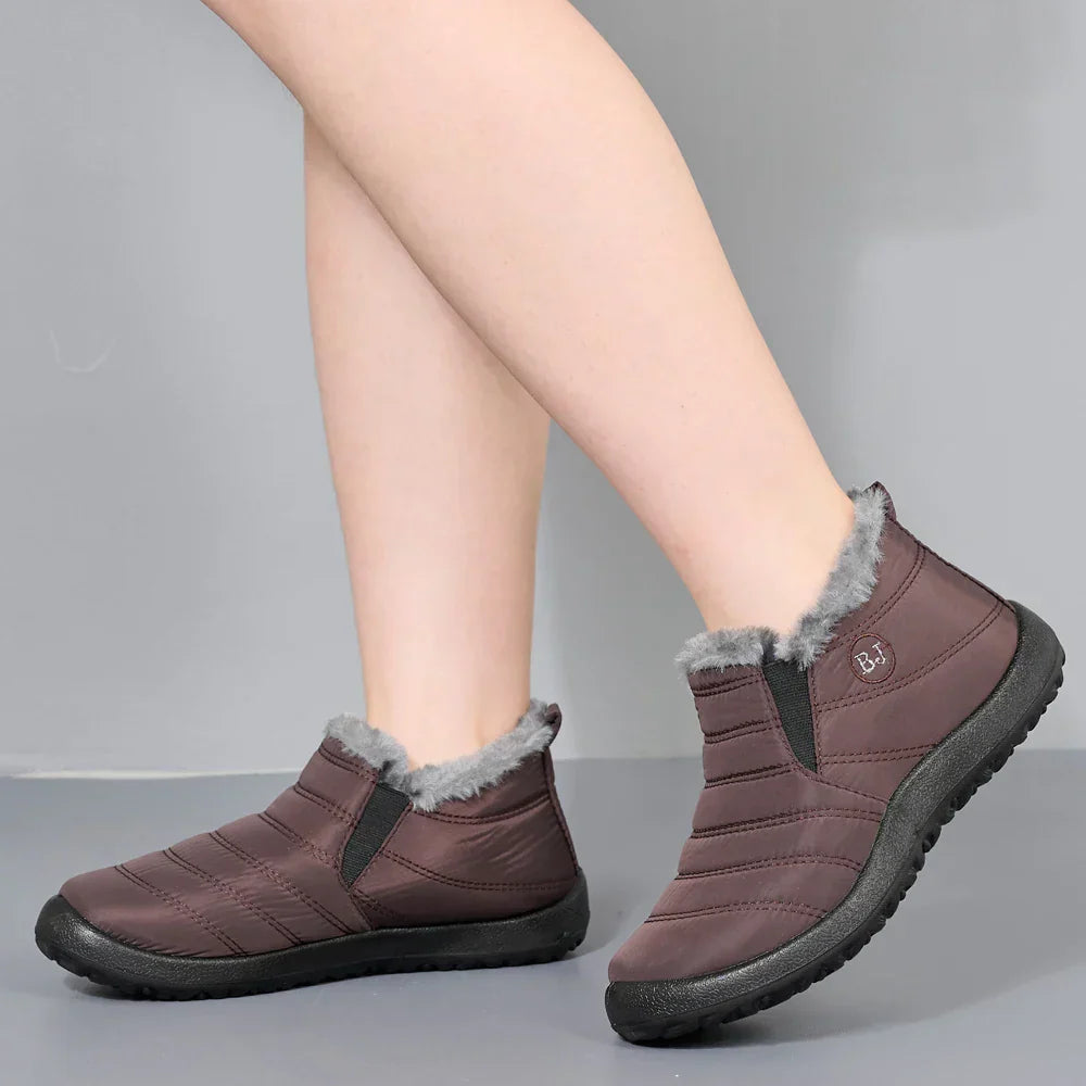 Bota Feminina de Inverno Impermeável Solado Antiderrapante - (Promoção de Inverno 2026)