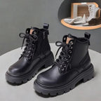 Bota Feminina Cano Curto Solado Grosso Antiderrapante (Promoção de Inverno 2026)