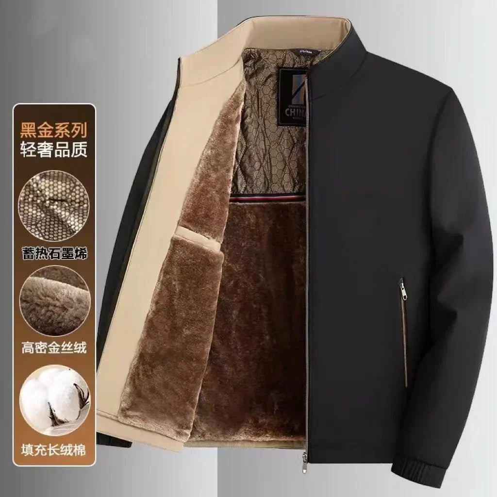Jaqueta Masculina Peluciada Para Inverno com Forro – (Promoção de Inverno 2026)