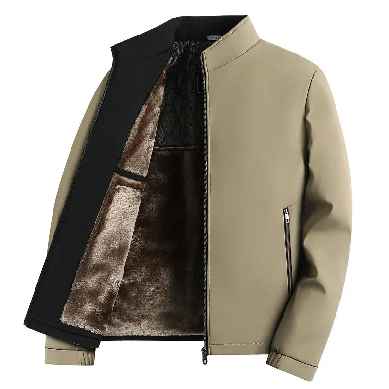 Jaqueta Masculina Peluciada Para Inverno com Forro – (Promoção de Inverno 2026)