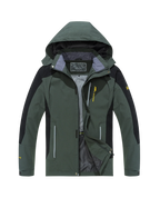 Jaqueta Masculina Impermeável para Trilha e Pesca com Proteção Contra Vento - (Promoção de Inverno 2026)