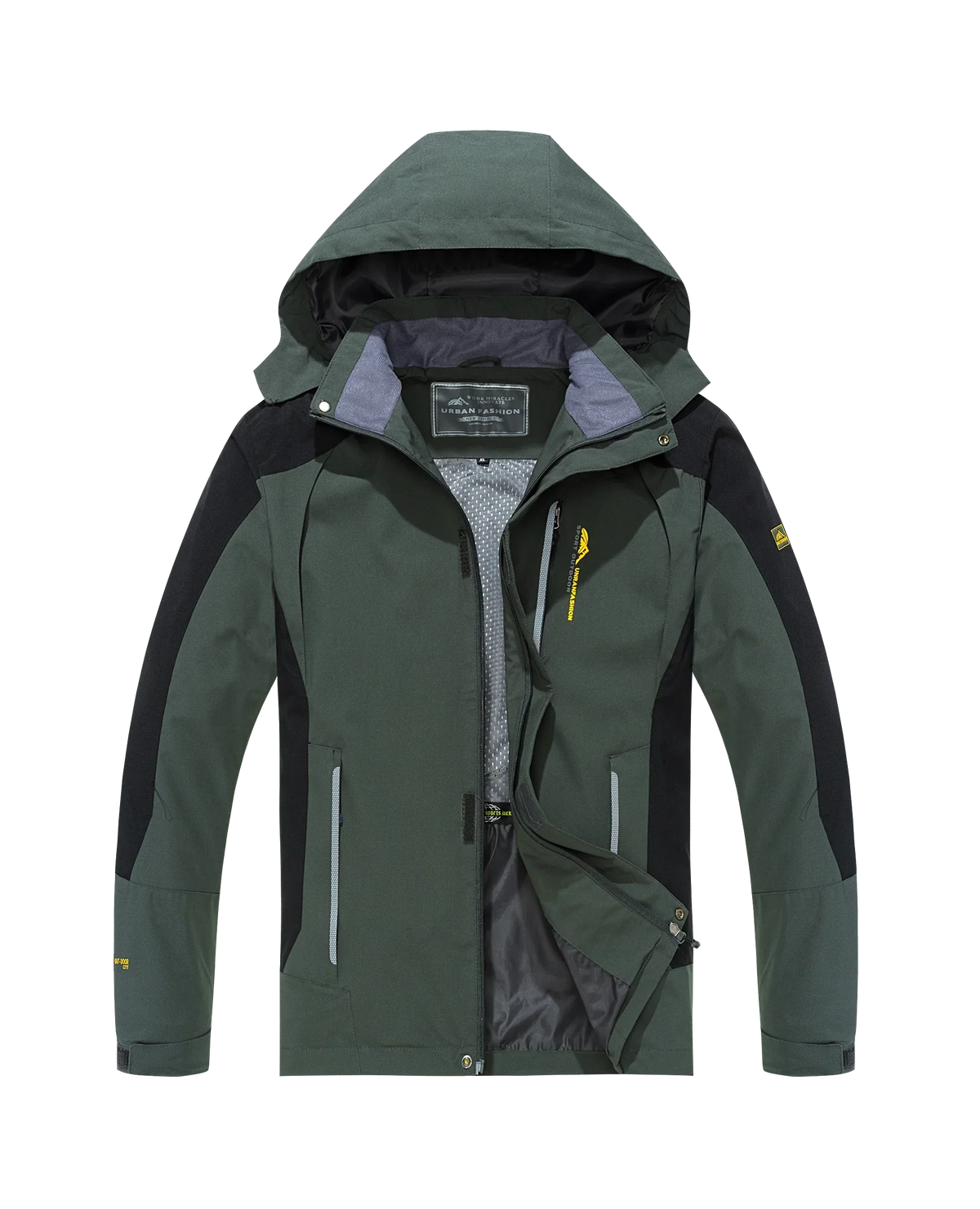 Jaqueta Masculina Impermeável para Trilha e Pesca com Proteção Contra Vento - (Promoção de Inverno 2026)