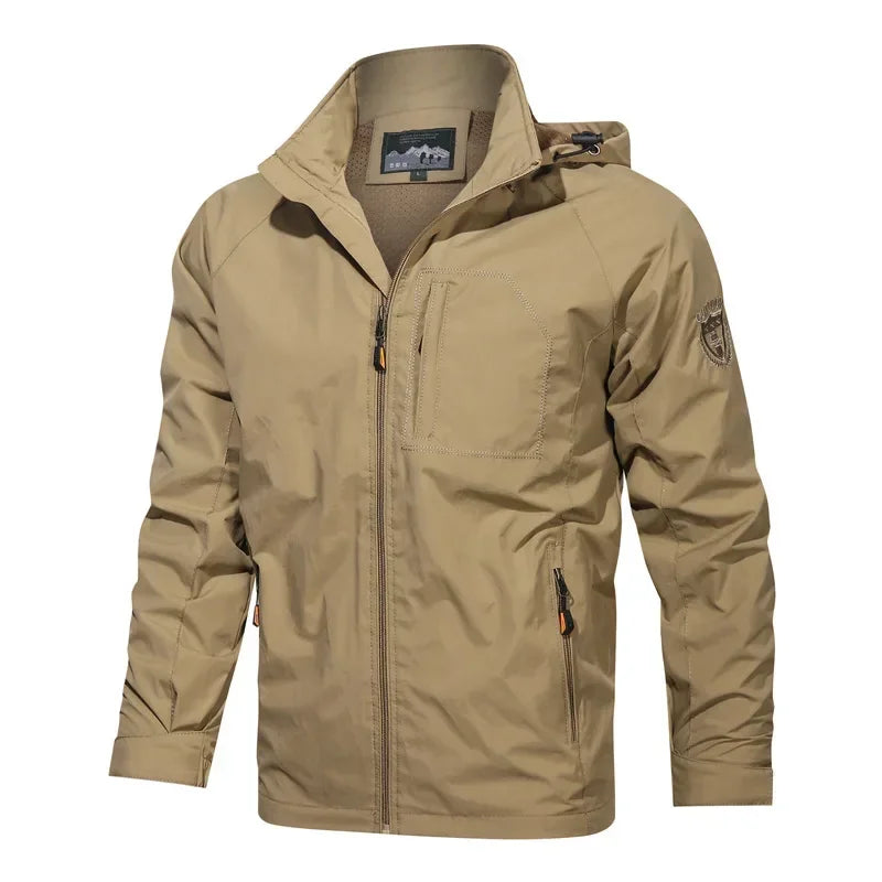 Jaqueta Tática Masculina Impermeável - (Promoção de Inverno 2026)