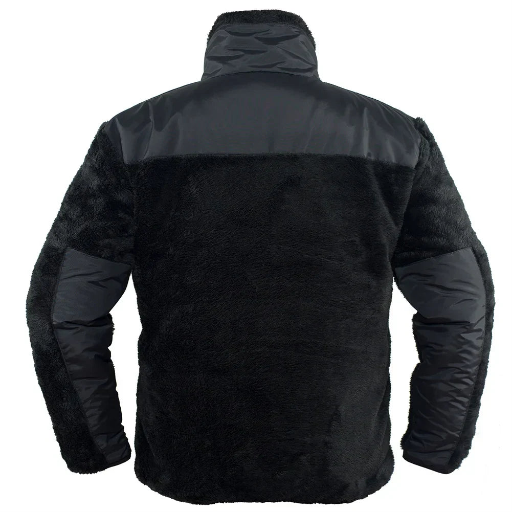Jaqueta Masculina Tática de Inverno com Forro Térmico Fleece