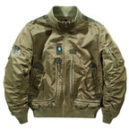 Jaqueta Masculina Bomber Estilo Retrô Oversized Design Curto – (Promoção de Inverno 2026)