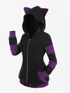 Casaco Feminino Para Inverno Capuz com Orelhinhas - (Promoção de Inverno 2026)
