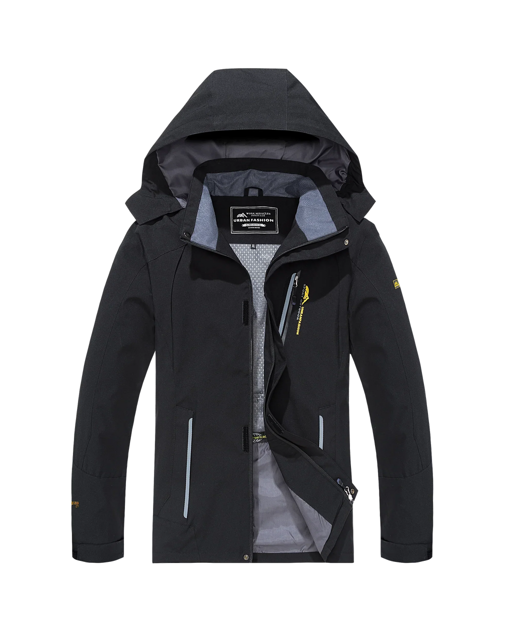 Jaqueta Masculina Impermeável para Trilha e Pesca com Proteção Contra Vento - (Promoção de Inverno 2026)